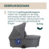 Trio Bellagio - First-Seat Recline i-Size , Kinderwagen , Kleur: BLACK SATIN - Afbeelding 3