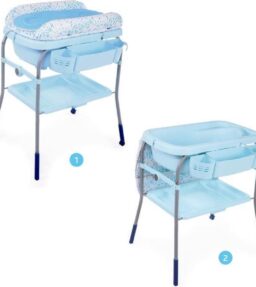Chicco Bad set , Cuddle & Bubble verzorgingstafel  BLue