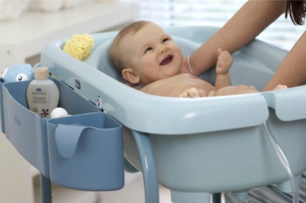 Chicco Bad set , Cuddle & Bubble verzorgingstafel  BLue - Afbeelding 2