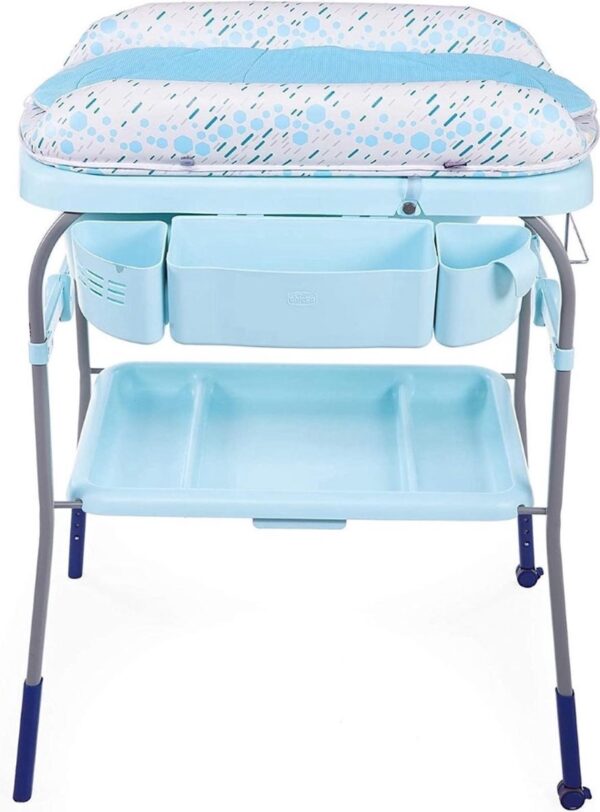 Chicco Bad set , Cuddle & Bubble verzorgingstafel  BLue - Afbeelding 6