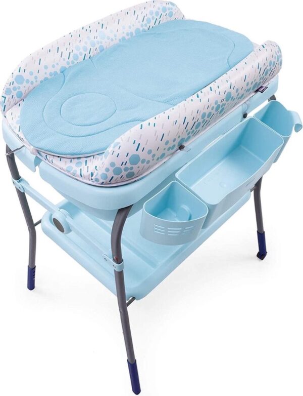 Chicco Bad set , Cuddle & Bubble verzorgingstafel  BLue - Afbeelding 8