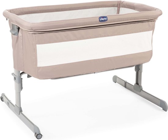 Chicco Next2Me Co-sleeping Wieg – sand- Comfortabel dichtbij, veilig in het eigen wiegje - Afbeelding 3