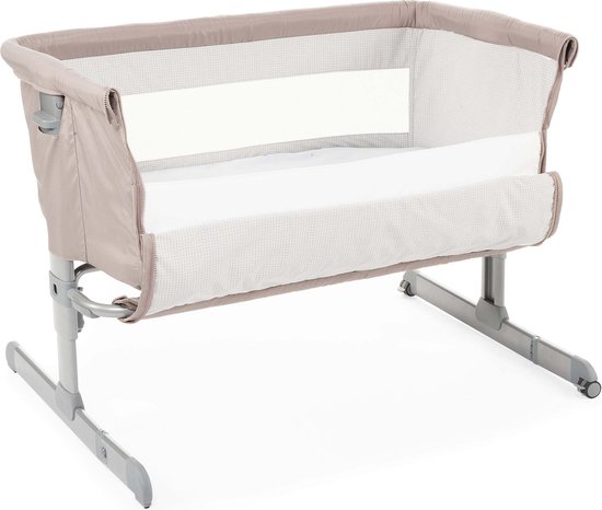 Chicco Next2Me Co-sleeping Wieg – sand- Comfortabel dichtbij, veilig in het eigen wiegje - Afbeelding 4