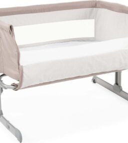 Chicco Next2Me Co-sleeping Wieg –  sand- Comfortabel dichtbij, veilig in het eigen wiegje