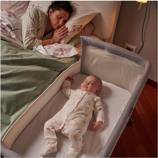 Chicco Next2Me Co-sleeping Wieg – sand- Comfortabel dichtbij, veilig in het eigen wiegje - Afbeelding 5